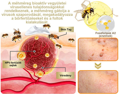 Erőteljes egész testre ható bőrkezelő krém